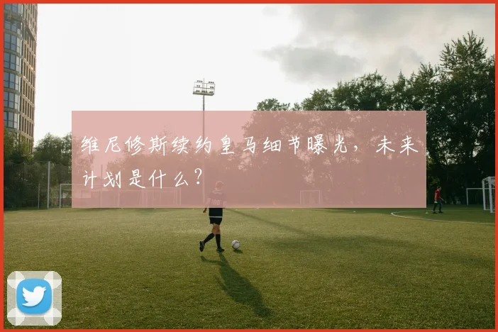 维尼修斯续约皇马细节曝光,未来计划是什么?